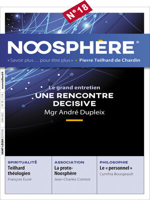 cover image of Noosphère--Numéro 18